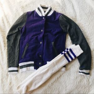 Youth Varsity Jacket and Socks